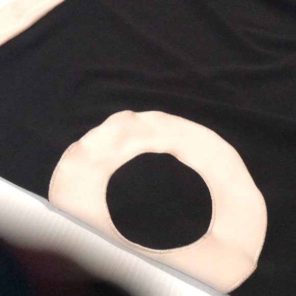 A.B.S by Allen Swartz Mod Blk/Cream  Midi Dress Womens Size Small - Picture 8 of 8